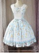 Magic Tea Party Kitty And Orange Sauce Series Classic Lolita Sleeveless Dress Version 1