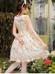 Magic Tea Party Kitty And Orange Sauce Series Classic Lolita Sleeveless Dress Version 1