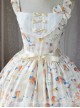 Magic Tea Party Kitty And Orange Sauce Series Classic Lolita Sling Dress Version 2