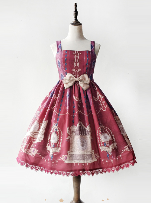 The Heavenly Kingdom's Bell Series Classic Lolita Sling Dress