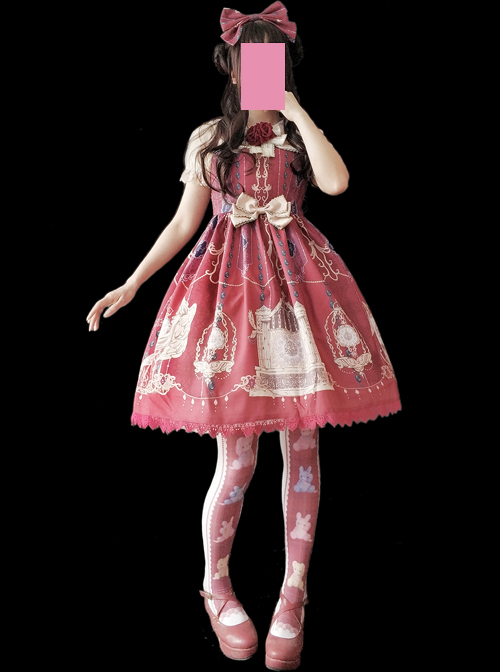 The Heavenly Kingdom's Bell Series Classic Lolita Sling Dress