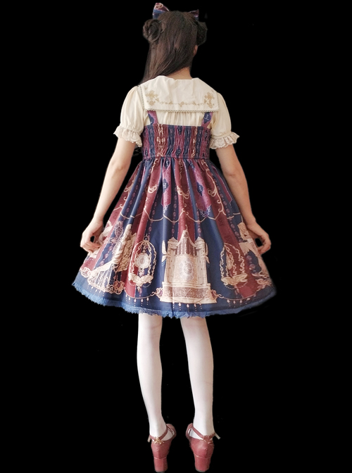 The Heavenly Kingdom's Bell Series Classic Lolita Sling Dress