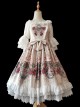 Royal Murals Series Classic Lolita Sling Dress