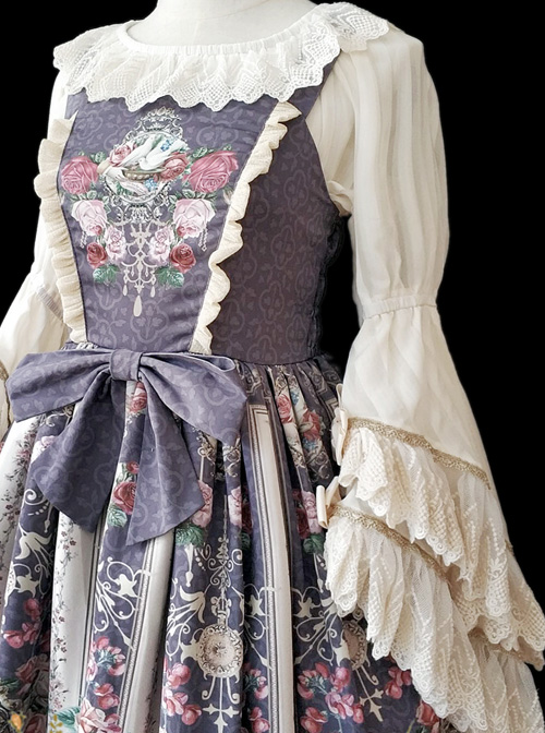 Royal Murals Series Classic Lolita Sling Dress