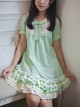 Bowknot Lace Ruffles Classic Lolita Short Sleeve Dress