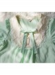 Bowknot Lace Ruffles Classic Lolita Short Sleeve Dress