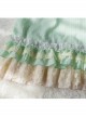 Bowknot Lace Ruffles Classic Lolita Short Sleeve Dress