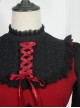 Red Queen Series Retro Fairy Tales Style Woolen Long Sleeve Classic Lolita Dress