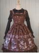 The Dreamland Of Alice Series Small High Waist Classic Lolita Sling Dress