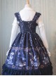 The Dreamland Of Alice Series Small High Waist Classic Lolita Sling Dress