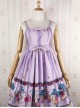 Fairy Tale World Amusement Park Series Little High Waist Classic Lolita Sling Dress