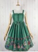 Fairy Tale World Amusement Park Series Little High Waist Classic Lolita Sling Dress