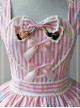 Magic Tea Party Balloon Bear Printing Sweet Lolita Sling Dress