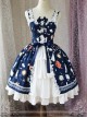 Magic Tea Party Sunny Day And Food Series Printing Classic Lolita JSK Sling Dress Version 2