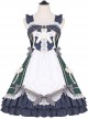 Lace Bowknot Ruffles Sling Dress Classic Lolita JSK