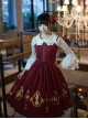 Alice in Wonderland Series JSK Classic Lolita Sling Dress