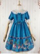 The Fairytale World Amusement Park Series OP Classic Lolita Short Sleeve Dress