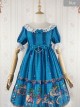 The Fairytale World Amusement Park Series OP Classic Lolita Short Sleeve Dress