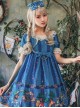 The Fairytale World Amusement Park Series OP Classic Lolita Short Sleeve Dress