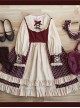 Christmas Strawberry Berry Series OP Classic Lolita Long Sleeve Dress