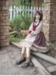 Christmas Strawberry Berry Series OP Classic Lolita Long Sleeve Dress