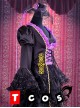 Vocaloid Miku Black Cosplay Lolita Dress And Hat Costume