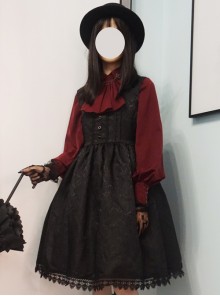 Twilight Castle Series JSK Gothic Lolita Sling Dress