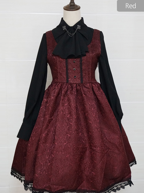 Twilight Castle Series JSK Gothic Lolita Sling Dress