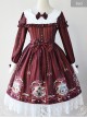 Magic Tea Party Bedtime Book Series OP Classic Lolita Long Sleeve Dress