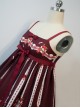 Small Apple Series JSK High Waist Classic Lolita Sling Dress