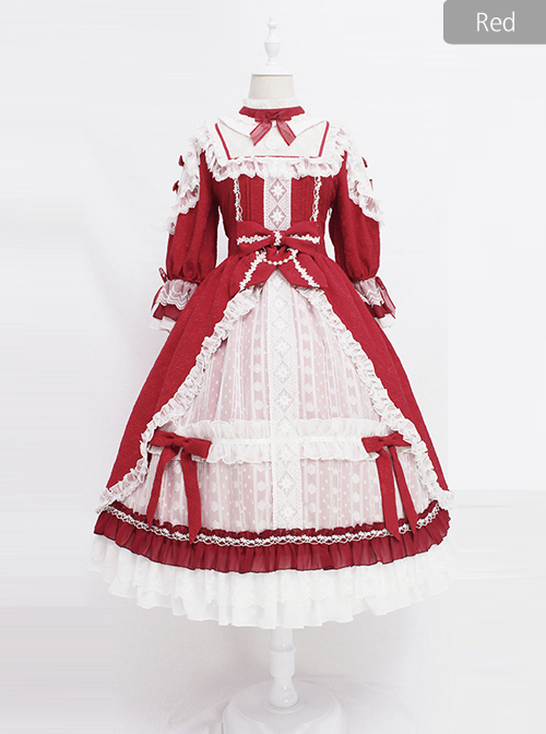 Sleeping Teresa Series Wedding Dress Classic Lolita Half Sleeve Dress