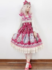 Flower Elf Series JSK Classic Lolita Dress Sling Dress