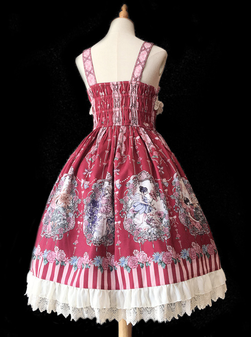 Flower Elf Series JSK Classic Lolita Dress Sling Dress