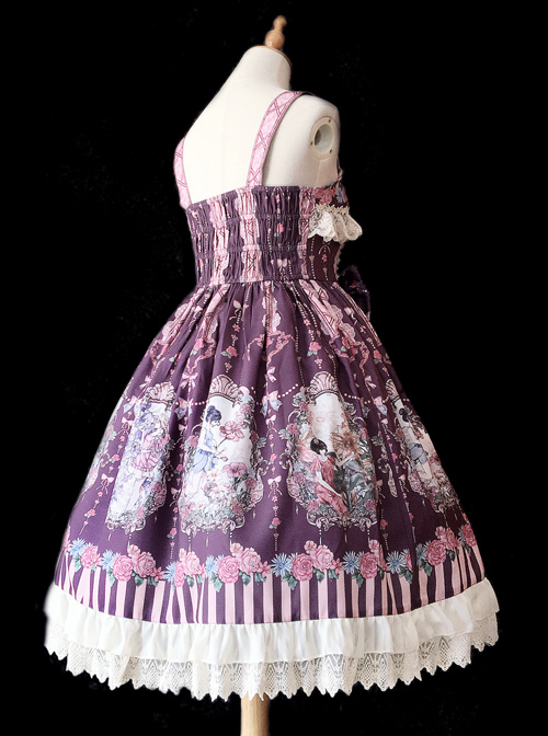 Flower Elf Series JSK Classic Lolita Dress Sling Dress