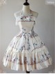 Magic Tea Party Wonderland Quartet Series JSK Sweet Lolita Sleeveless Dress