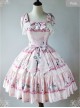 Magic Tea Party Wonderland Quartet Series JSK Sweet Lolita Sleeveless Dress