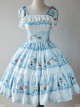 Magic Tea Party Wonderland Quartet Series JSK Sweet Lolita Sleeveless Dress