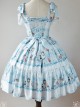 Magic Tea Party Wonderland Quartet Series JSK Sweet Lolita Sleeveless Dress