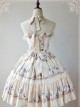 Magic Tea Party Wonderland Quartet Series JSK Sweet Lolita Sleeveless Dress