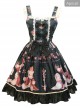 Coronation Bear Series JSK Chiffon Classic Lolita Sling Dress Version 2