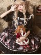 Coronation Bear Series JSK Chiffon Classic Lolita Sling Dress Version 2