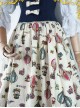 Strawberry Witch Mechanical Balloon Series JSK Punk Lolita Sling Dress