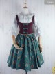 Strawberry Witch Mechanical Balloon Series JSK Punk Lolita Sling Dress