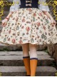 Strawberry Witch Mechanical Balloon Series JSK Punk Lolita Sling Dress