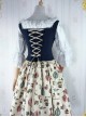 Strawberry Witch Mechanical Balloon Series JSK Punk Lolita Sling Dress