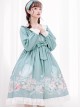 Rabbit Basket Series OP Doll Collar Classic Lolita Long Sleeve Dress