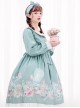 Rabbit Basket Series OP Doll Collar Classic Lolita Long Sleeve Dress
