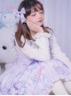 Carousel Series JSK Ruffle Sweet Lolita Purple Sling Dress