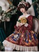 Time Machine Heart Series Classic Lolita Retro Long Sleeve Dress