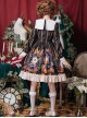 Time Machine Heart Series Classic Lolita Retro Long Sleeve Dress